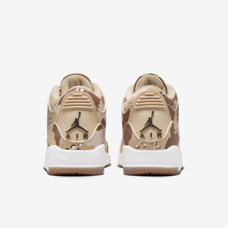 Air Jordan 3 Retro Tex "Desert Camo" Dark Driftwood/Sail-Hemp-Velvet Brown