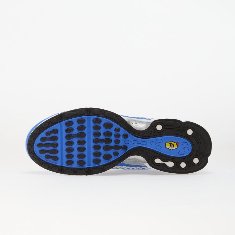 Nike Air Max Plus Vii White/ White-Blue Crystal-Metallic Silver