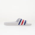 adidas Adilette Aqua Slides Ftwr White/ Pure Ruby/ Semi Lucid Blue