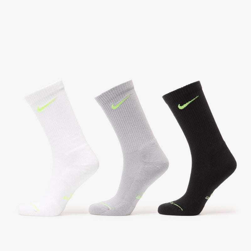 Nike Everyday Elevated Crew Socks 3-Pack Multi-Color