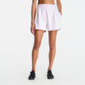Nike 24.7 ImpossiblySoft Women's Dri-FIT Mid-Rise Loose 4" Shorts Bleached Lilac/ Platinum Violet