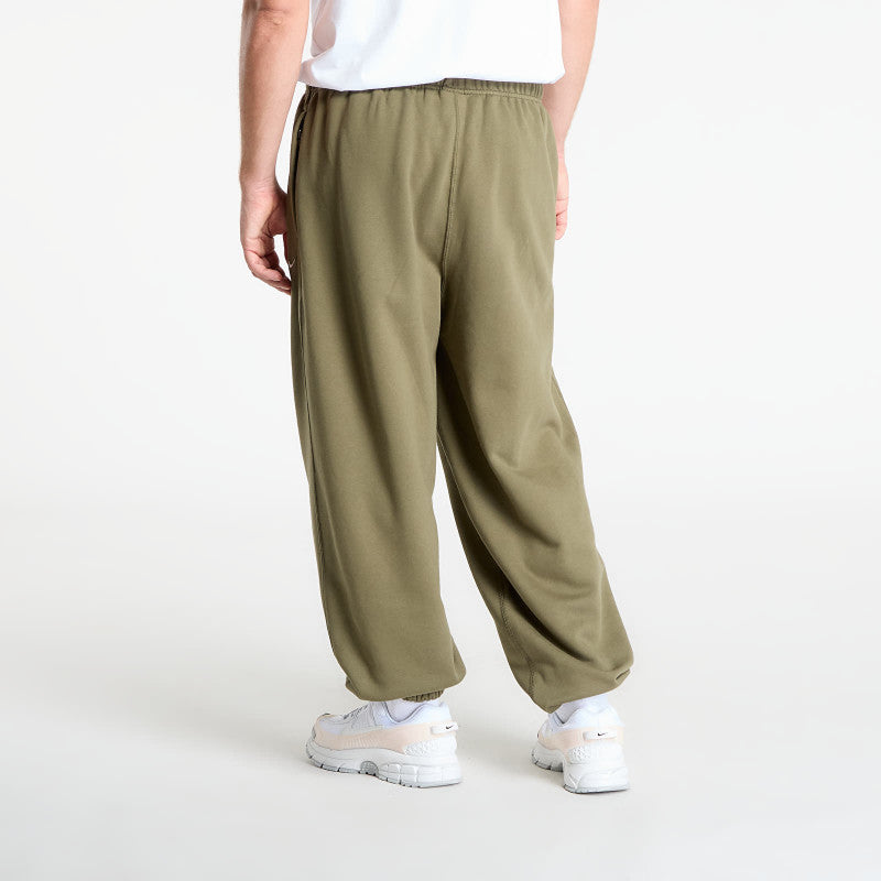 Nike Solo Swoosh Men's Cuffed Fleece Pants Medium Olive/ Medium Olive/ White