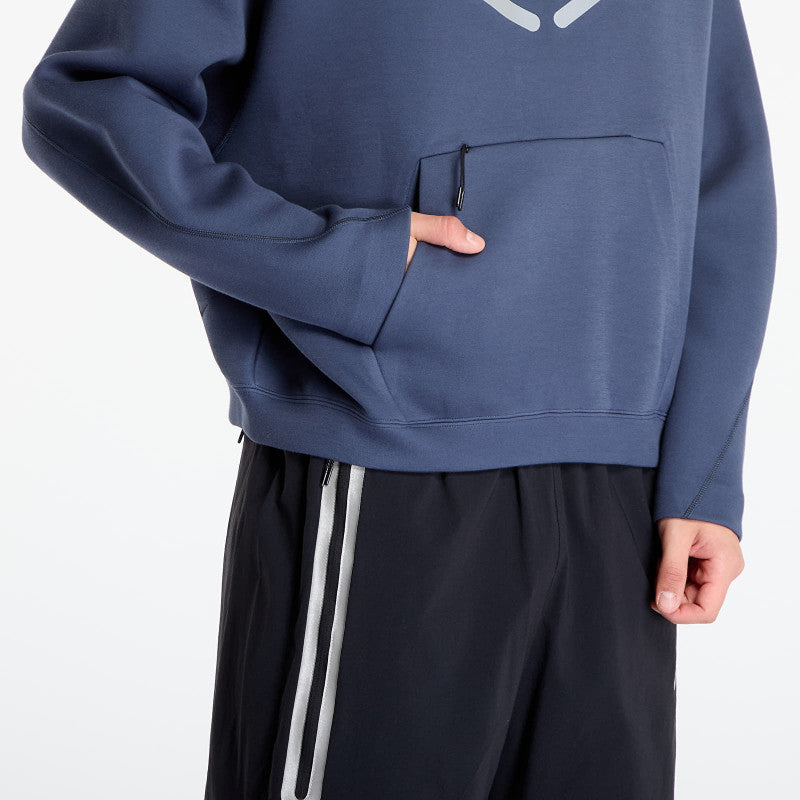 Nike Tech Men's Pullover Hoodie with Reflective Accents Thunder Blue/ Black
