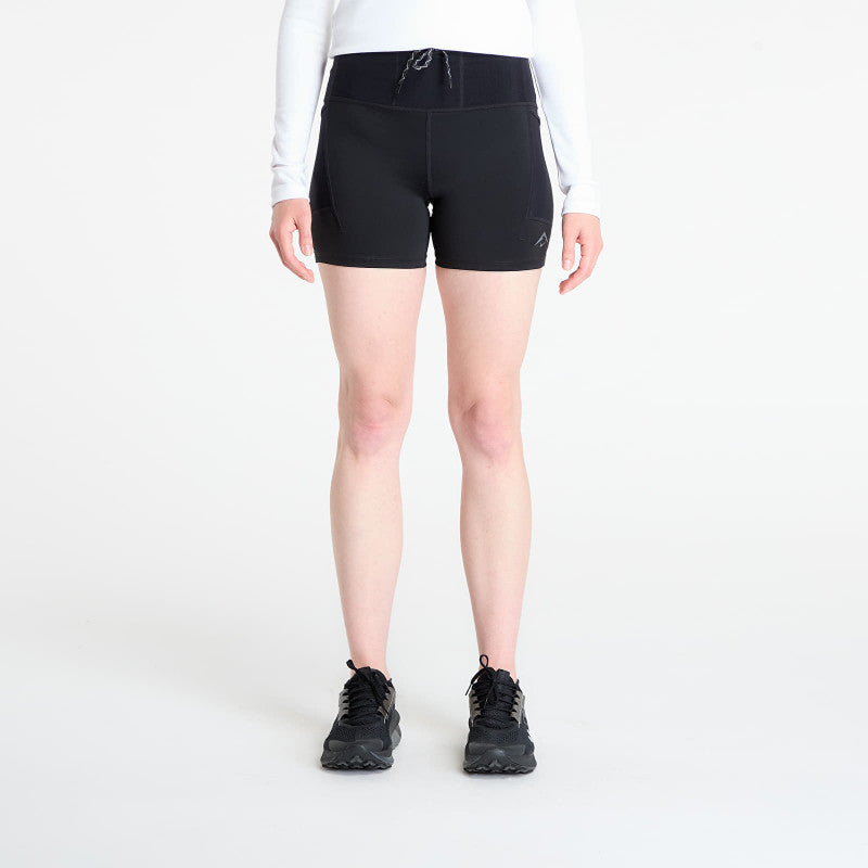 Nike Trail Women's Dri-FIT High-Waisted 4" Tight Running Shorts Black/ Black