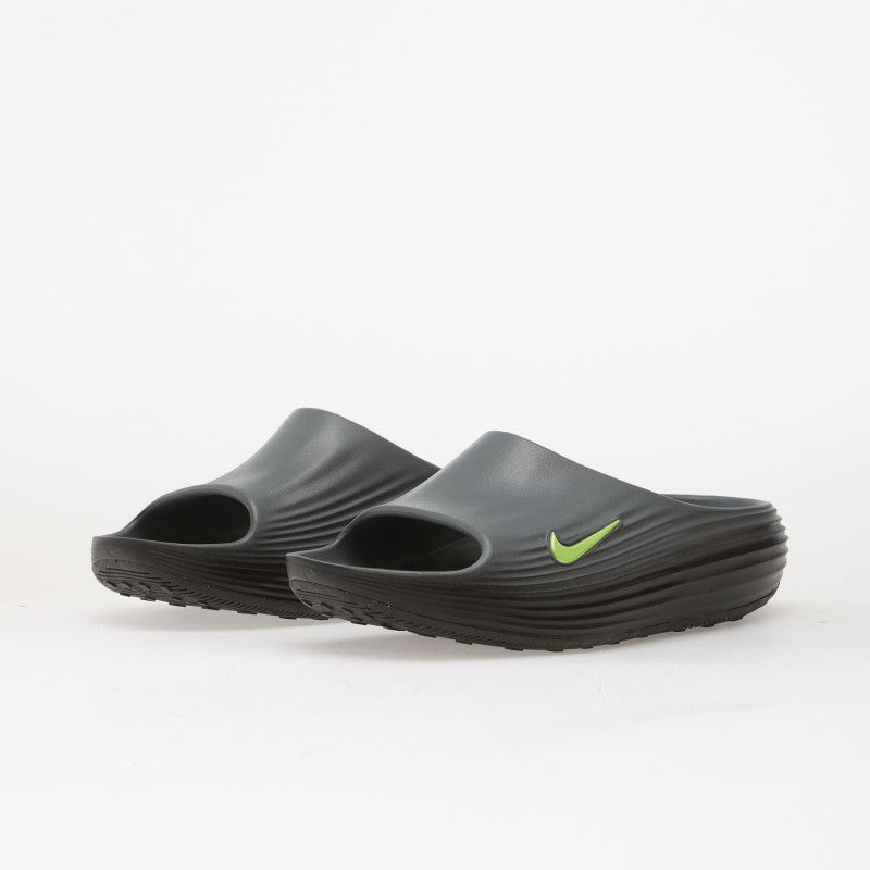 Nike ReactX Rejuven8 Men's Slides Cool Grey/ Volt-Black
