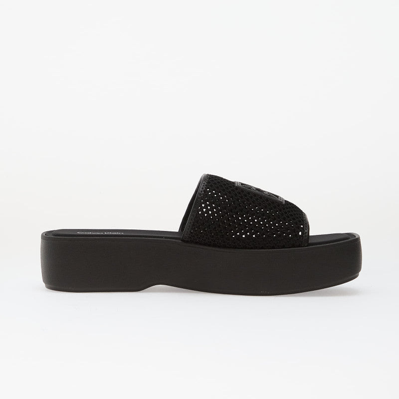 Calvin Klein Flatform Sandal Mesh Black