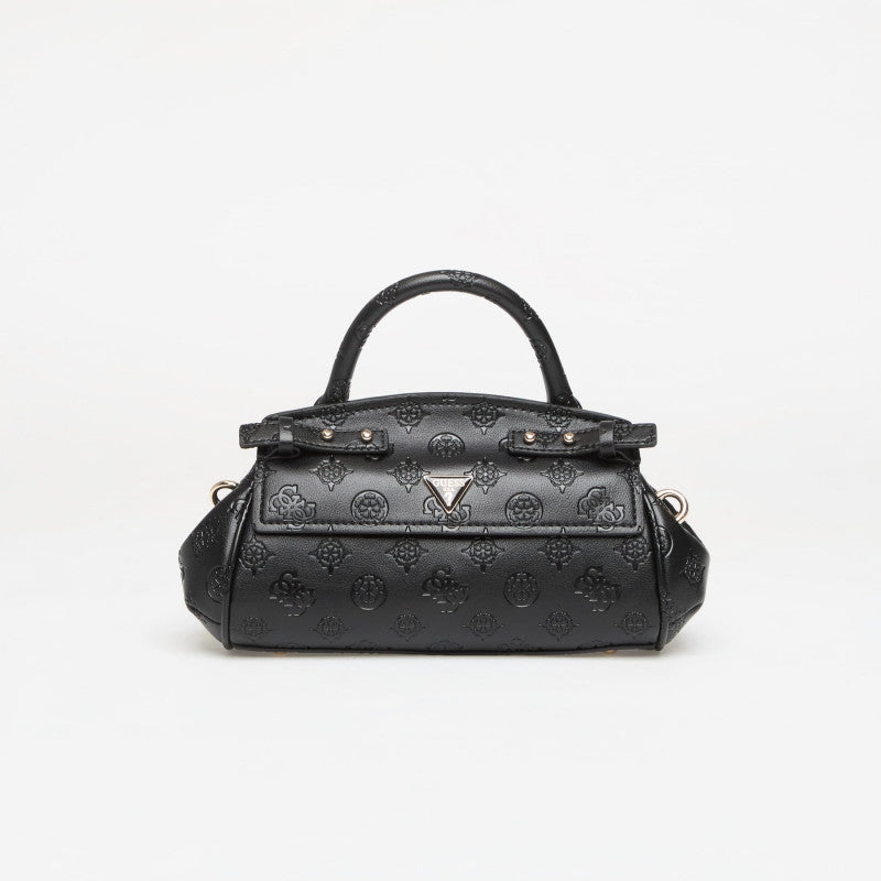 GUESS Diana Mini Top Handle Flap Black Logo