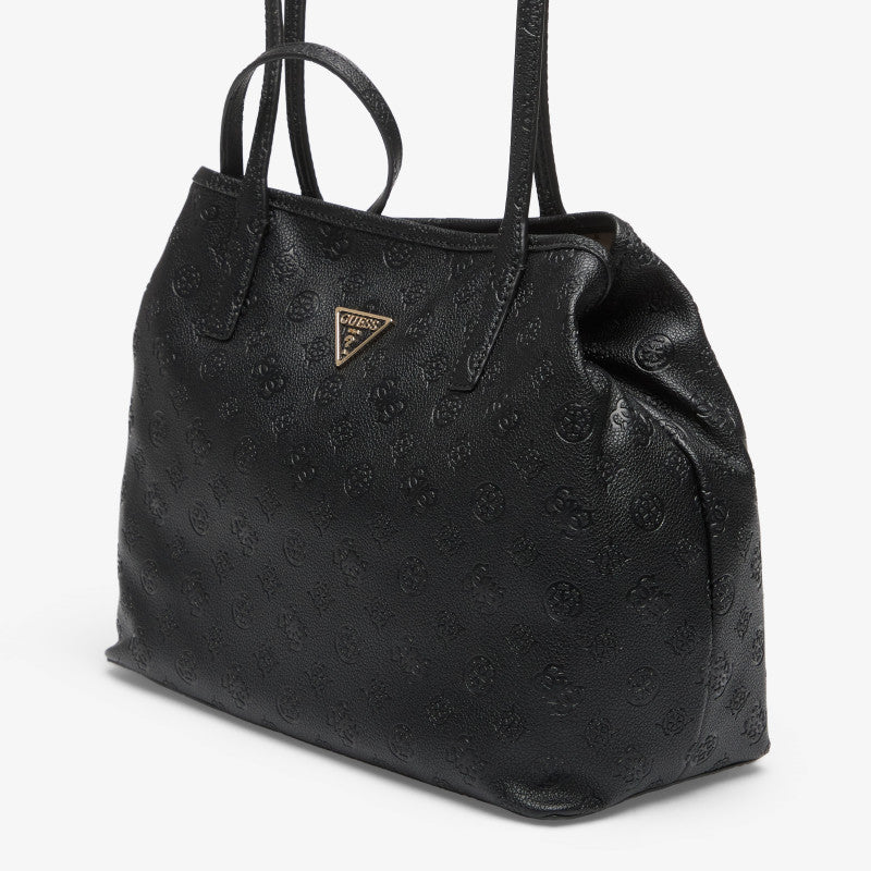 GUESS Victtoria 2 In 1 Tote Black Logo