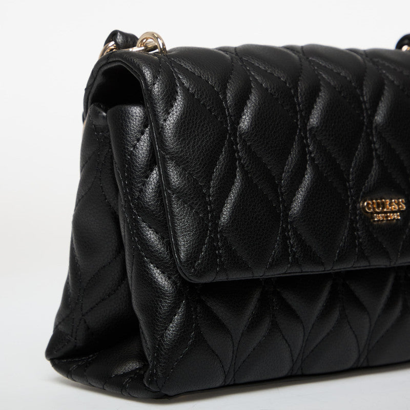 Guess Maxine Flap Crossbody Black