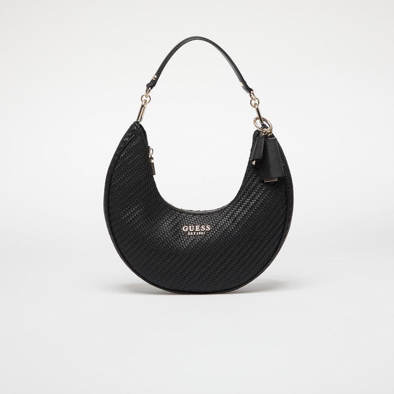 GUESS Mirema Hobo Shoulder Bag Black