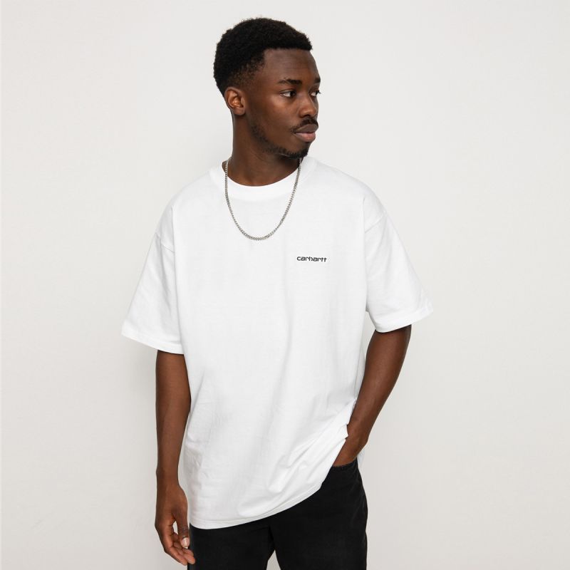 Carhartt WIP Script Embroidery laisvalaikio marškinėliai