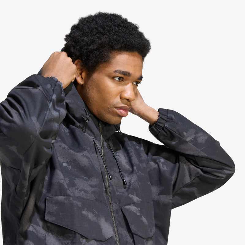 Wiatrówka adidas Camo Jacket Black