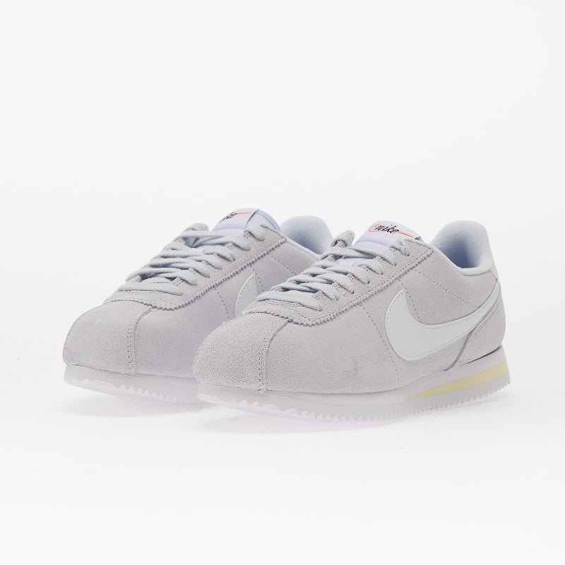 Nike Wmns Cortez Football Grey/ White-Alabaster-Black-Safety Orange