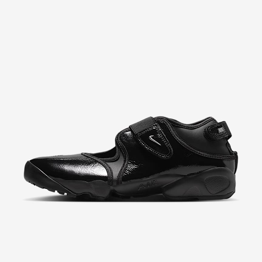 Nike Wmns Air Rift Black/ Metallic Silver-Black
