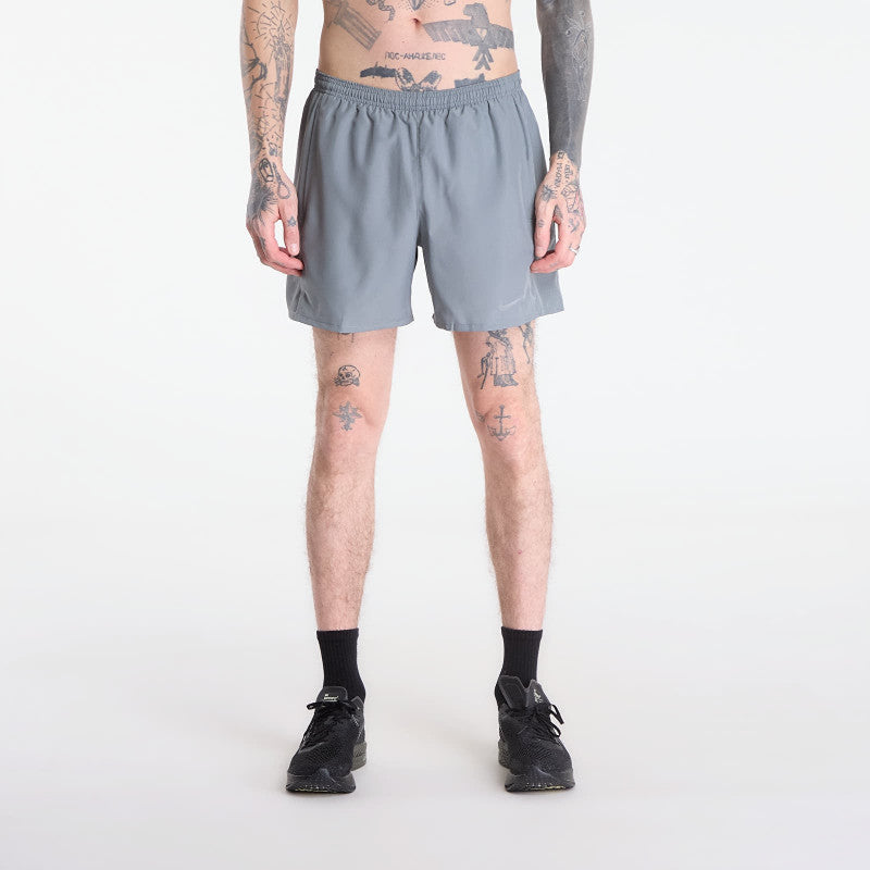 Nike Miler Men's Dri-FIT 2-in-1 5" Running Shorts Smoke Grey/ Smoke Grey/ Reflective Silv