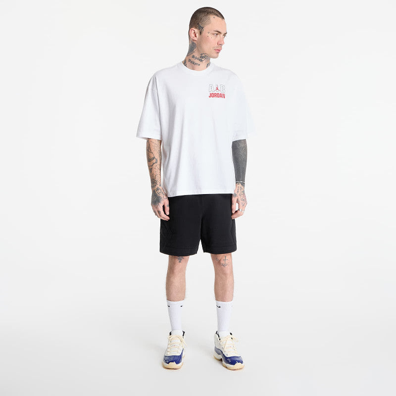 Jordan Flight Men's T-Shirt White/ University Red