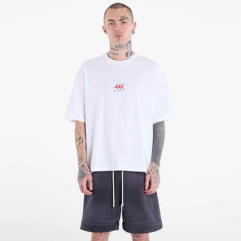Jordan Flight Men's Oversized Graphic T-Shirt White