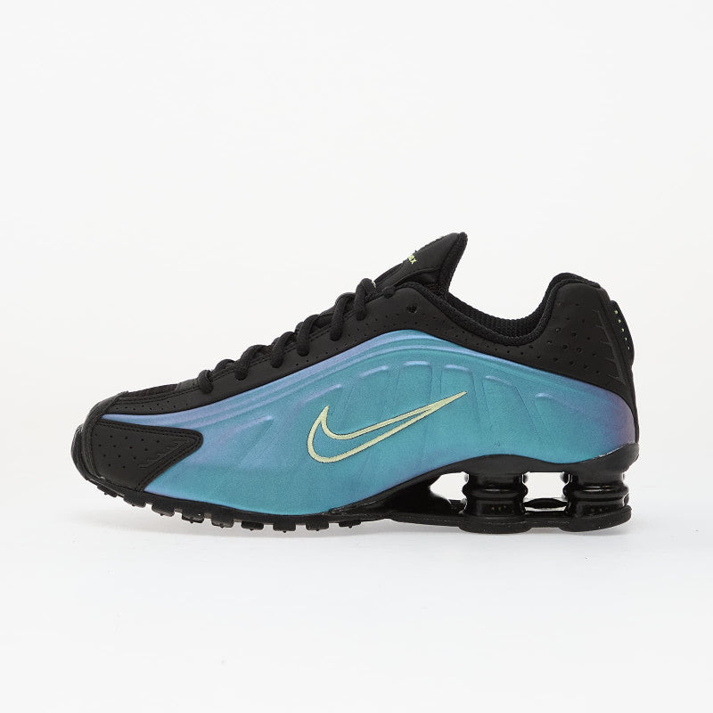 Nike Shox R4 Sapphire/ Lt Liquid Lime-Pencil Point-Black