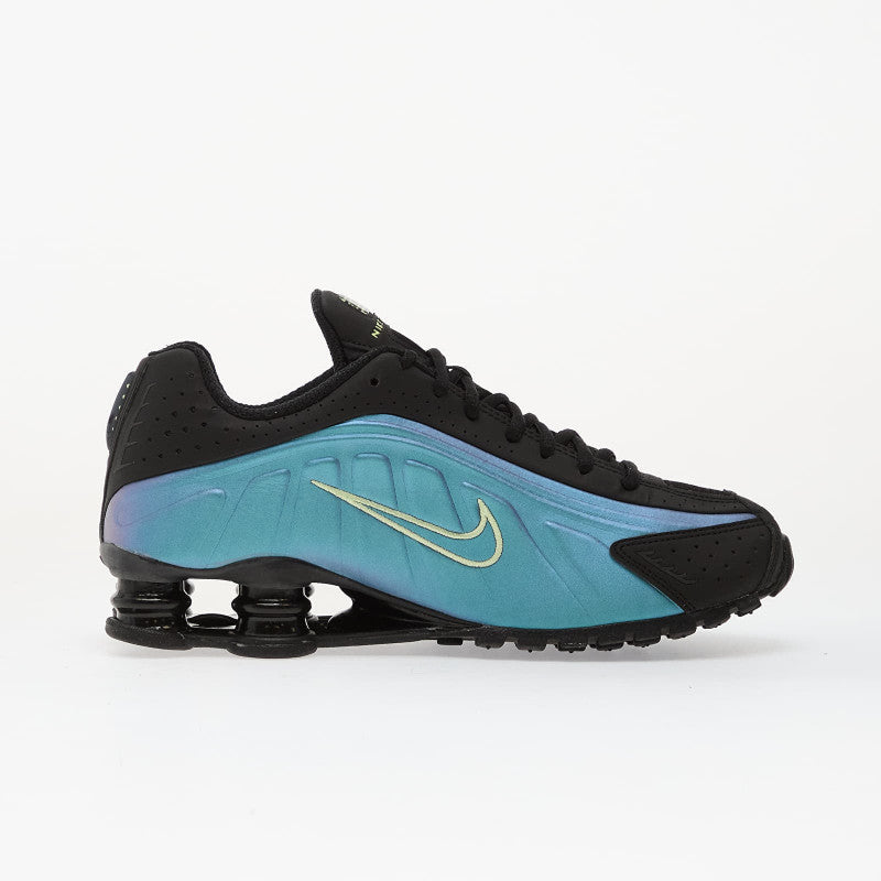 Nike Shox R4 Sapphire/ Lt Liquid Lime-Pencil Point-Black