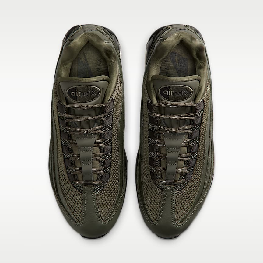Nike Air Max 95 Big Bubble Cargo Khaki/ Medium Olive-Black