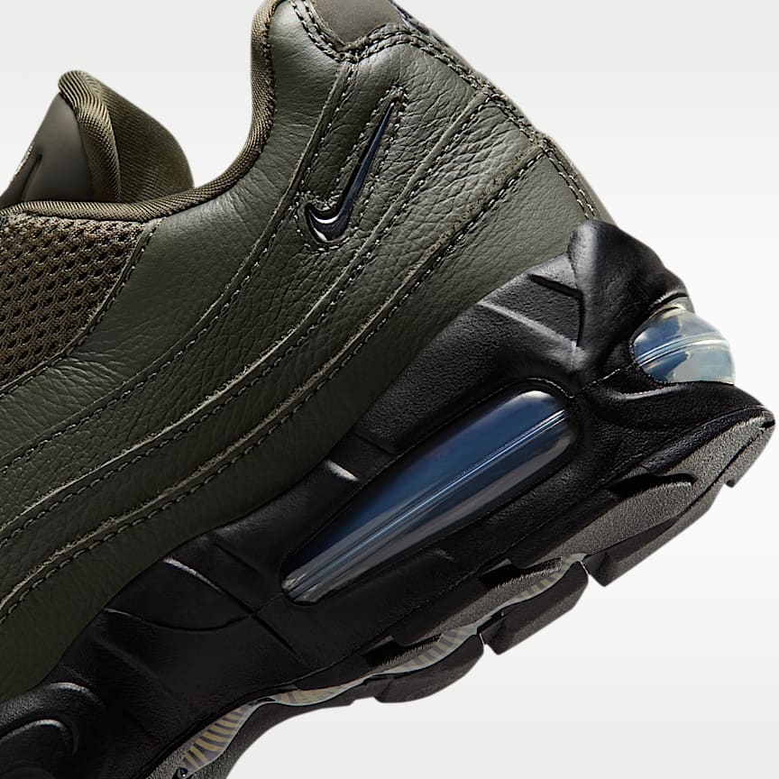 Nike Air Max 95 Big Bubble Cargo Khaki/ Medium Olive-Black