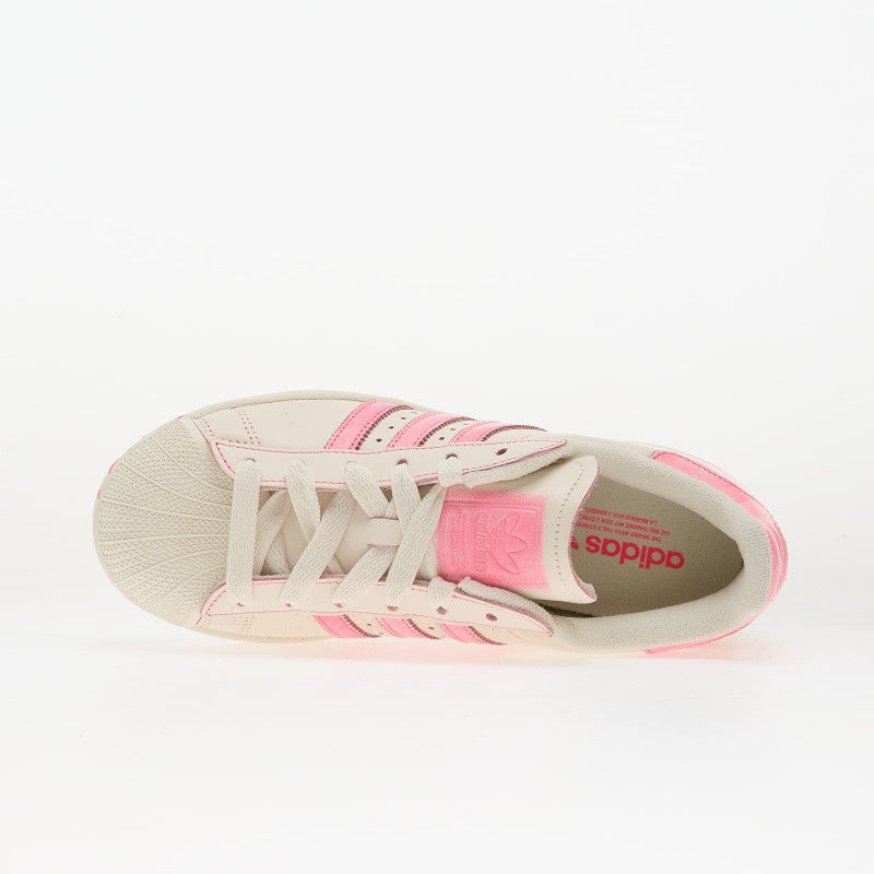 adidas Superstar II Wmns Off White/ Off White/ Lucid Pink