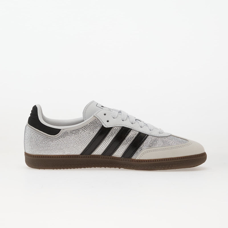 adidas Originals Samba Og Shoes Crystal White/ Core White/ Silver Metallic 36