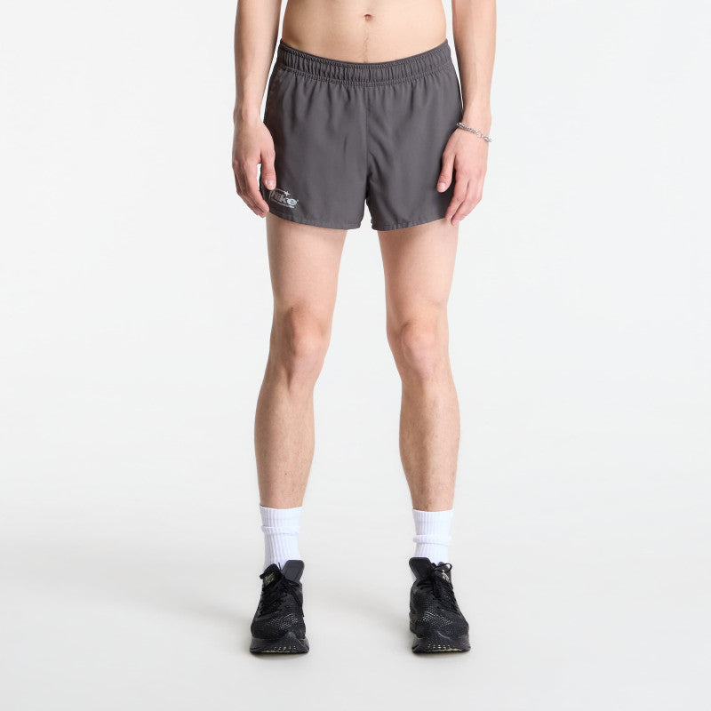 Nike Inline Disrupt Men's Dri-FIT 3" Brief-Lined Running Shorts Medium Ash/ Medium Ash/ Reflective Silv
