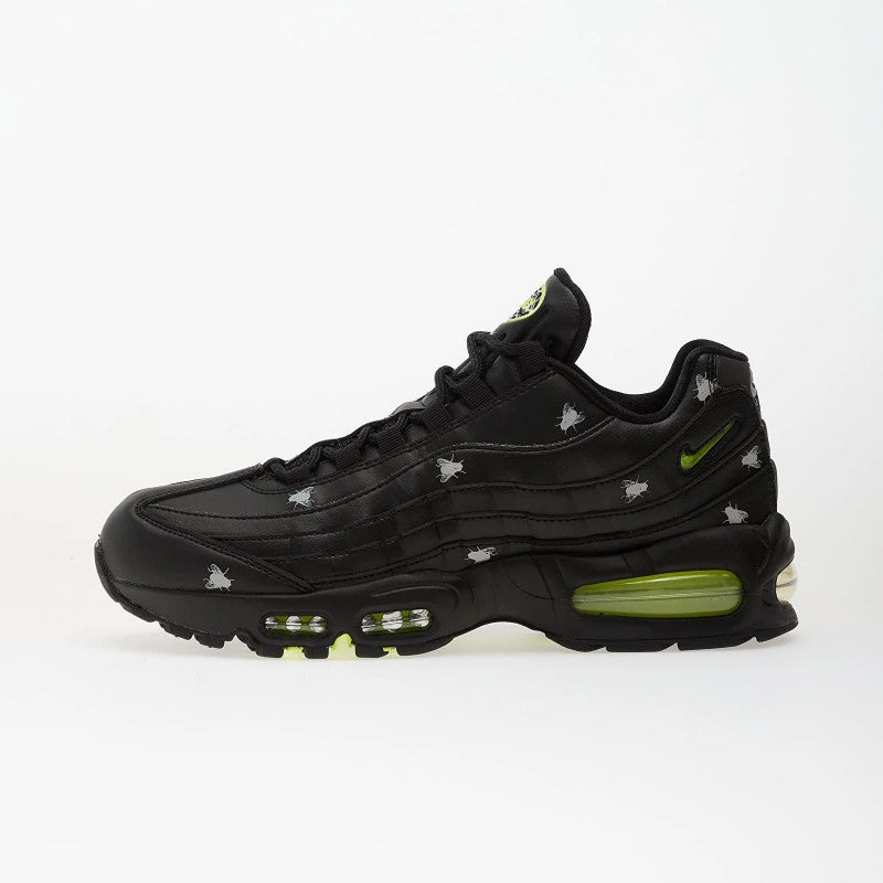 Nike Air Max 95 Premium Black/ Neon Yellow-Black-Mtlc Dark Grey
