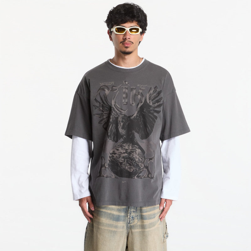 Nike Men's Basketball Oversized T-Shirt Black