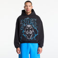 Nike Standard Issue Men's Brushed Pullover Basketball Hoodie Black/ Lt Current Blue/ Pale Ivory
