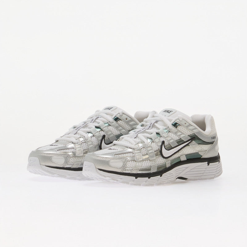 Nike P-6000 White/ White-Off White-Dk Smoke Grey