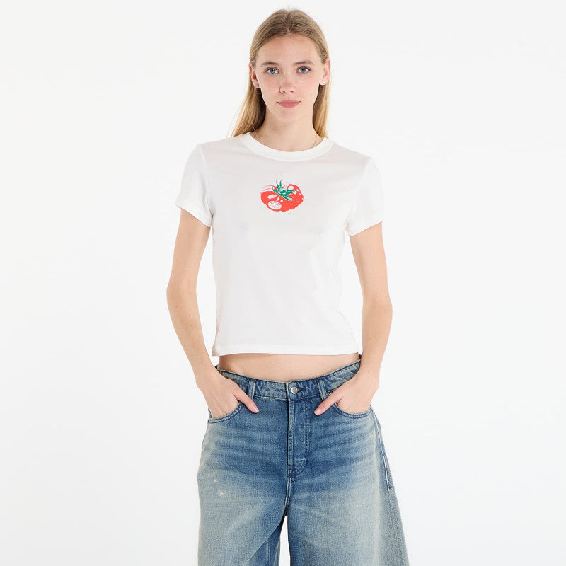 Nike Sportswear Chill Knit Women's Slim Cropped T-Shirt Sail