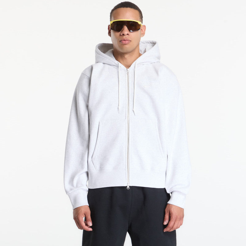 Nike Men's Fleece Full-Zip Hoodie Birch Heather
