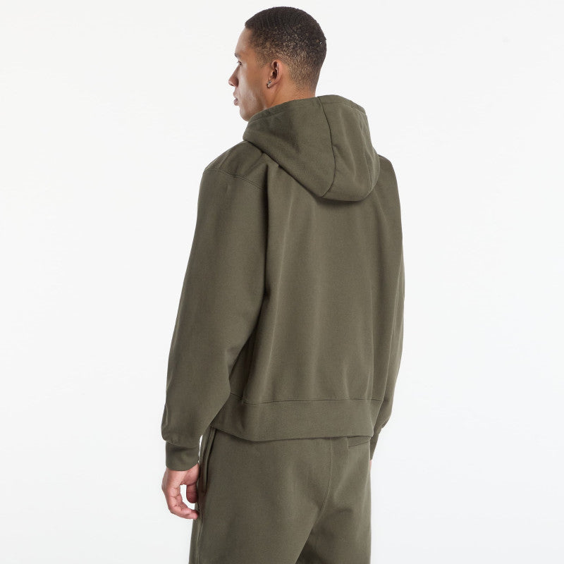 Nike Men's Fleece Full-Zip Hoodie Cargo Khaki