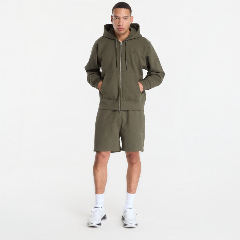 Nike Men's Fleece Full-Zip Hoodie Cargo Khaki