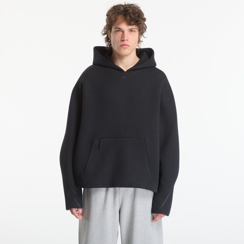 Nike Tech Men's Fleece Pullover Hoodie Black/ Black