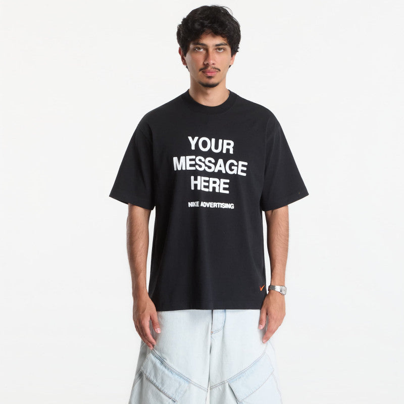 Nike "Your Message Here" T-Shirt Black