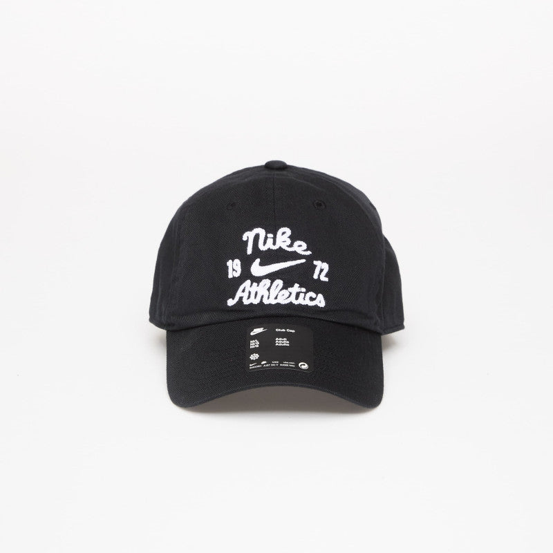 Nike Club Unstructured Cap Black/ Black/ White