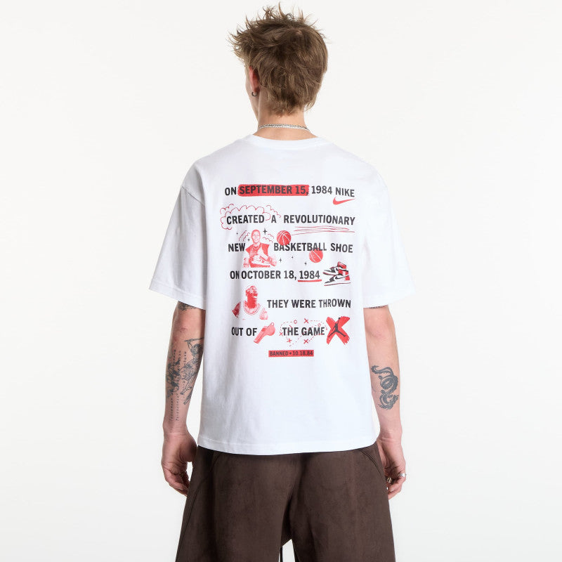 Jordan Brooklyn Men's T-Shirt White