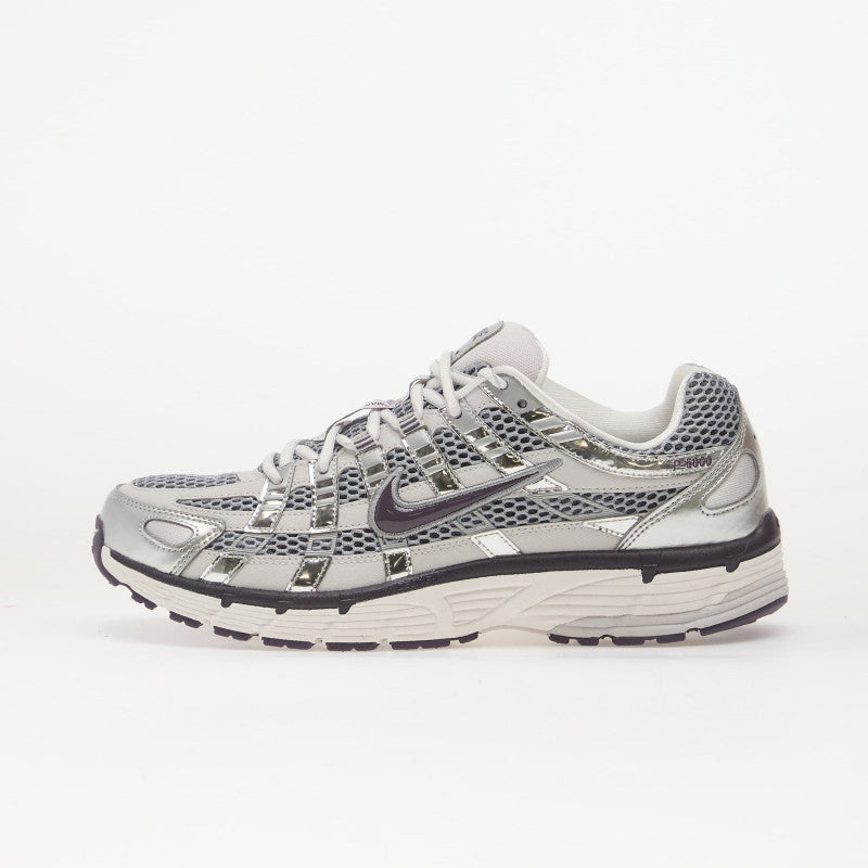 Nike P-6000 Vast Grey/ Dark Raisin-Metallic Silver