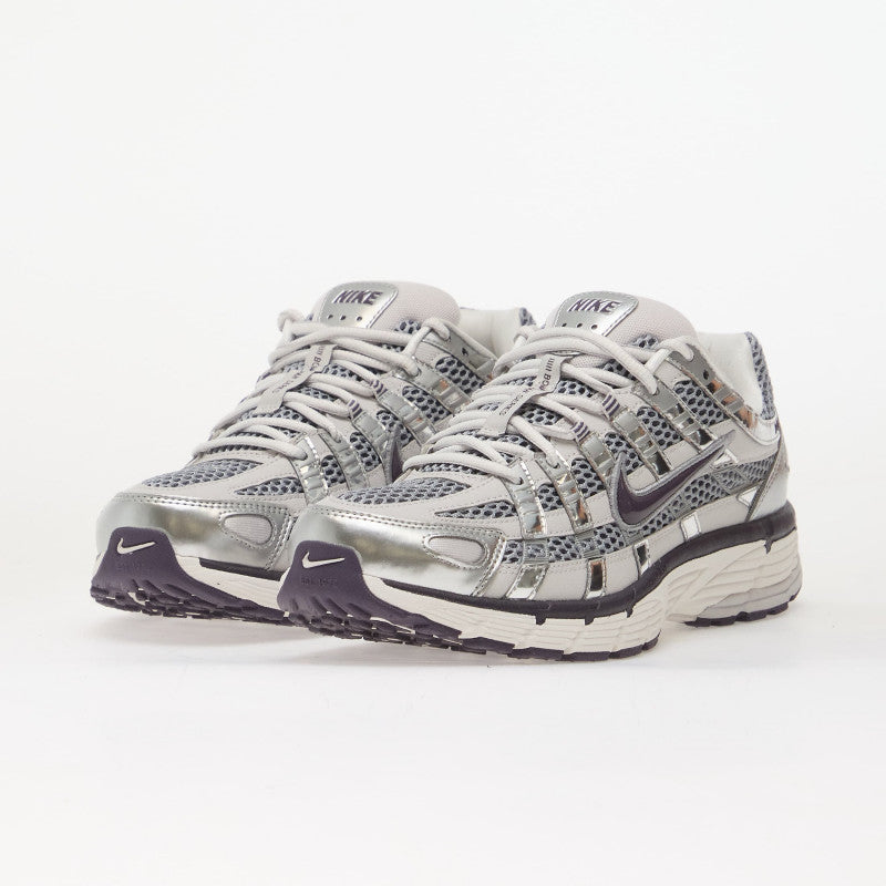 Nike P-6000 Vast Grey/ Dark Raisin-Metallic Silver