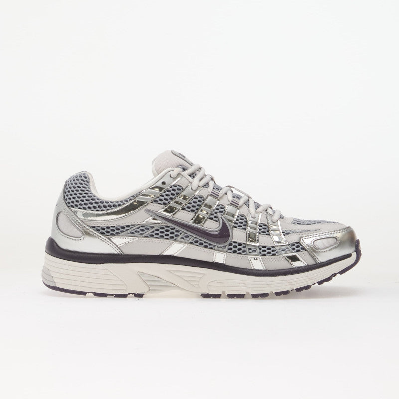 Nike P-6000 Vast Grey/ Dark Raisin-Metallic Silver
