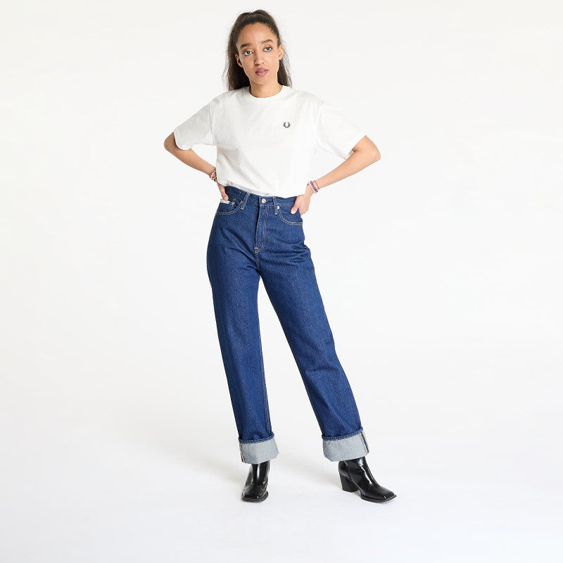 Jeansy Calvin Klein Jeans High Rise Straight Jeans Denim