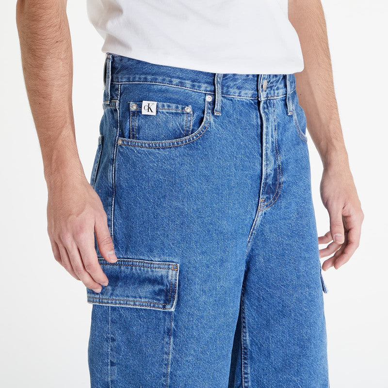 Calvin Klein Jeans 90'S Loose Cargo Short Denim Medium