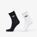 adidas Ruffle Socks 2-Pack White/ Black