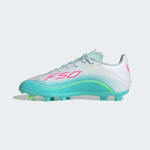 adidas dla dzieci F50 MESSI LEAGUE przeznaczone do gry na naturalnym podłożu i innych nawierzchniach