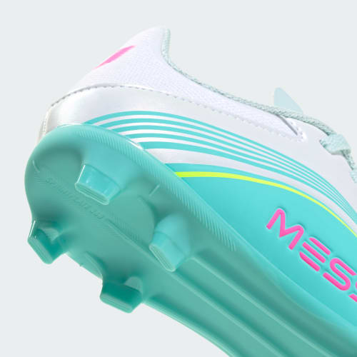 adidas dla dzieci F50 MESSI LEAGUE przeznaczone do gry na naturalnym podłożu i innych nawierzchniach