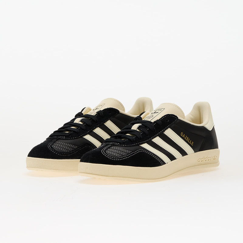 adidas Gazelle Indoor Core Black/ Crew White/ Gold Metallic 41