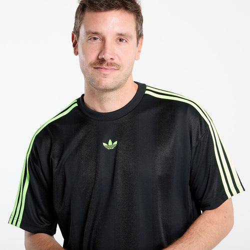 adidas Adicolor Jacquard Jersey Black / Signal Green